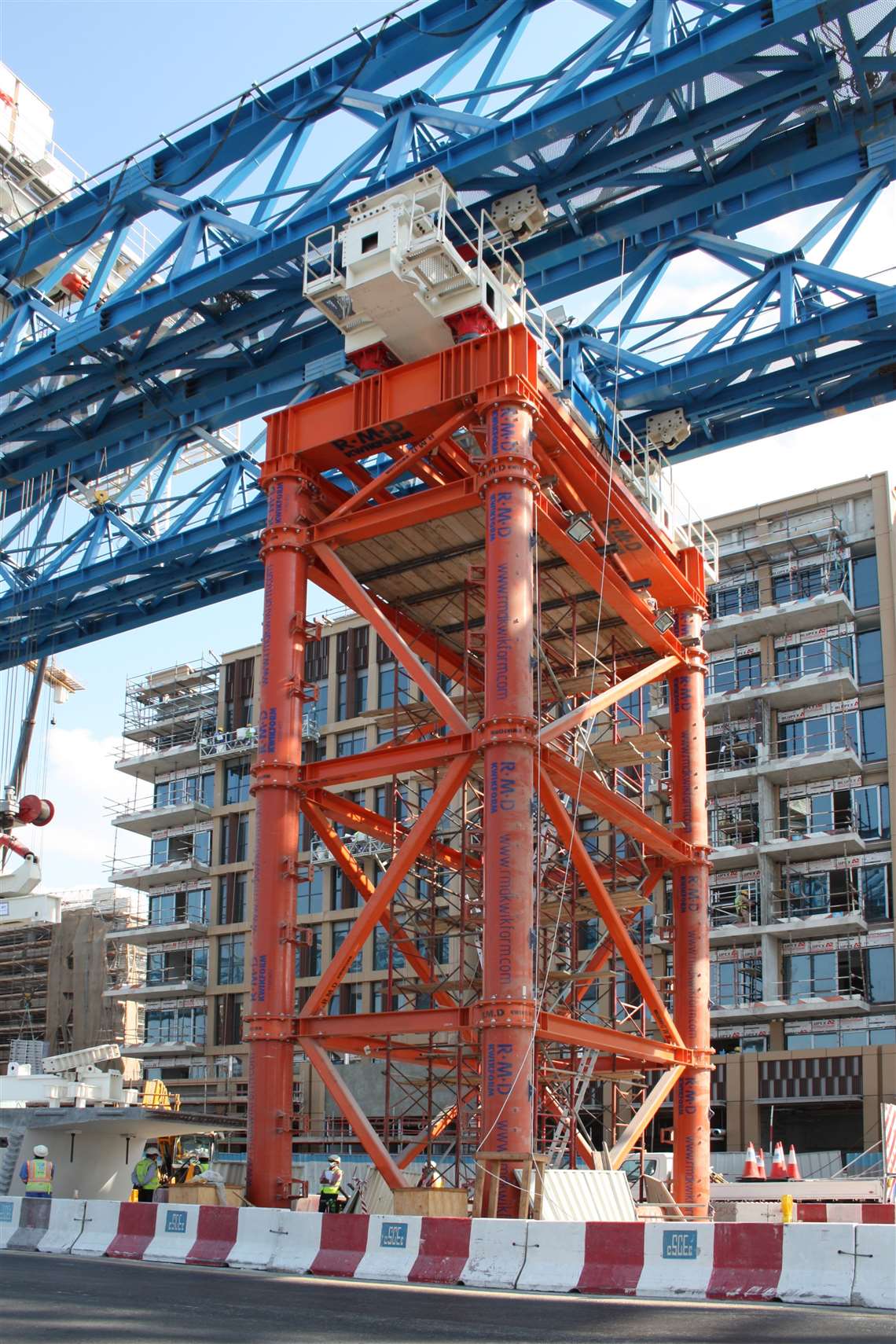 One of RMD Kwikform's shoring access towers