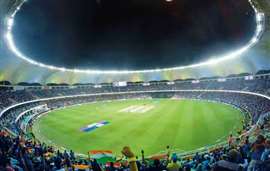 Artist's impression of how the new Varanasi cricket stadium could look.