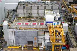 The Pile Fuel Cladding Silo (PFCS) at Sellafield nuclear facili
