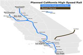 California high speed map