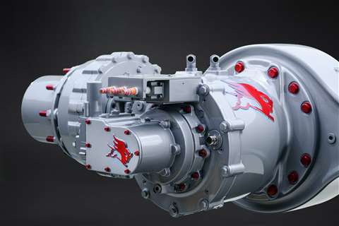 17Xe electric powertrain system by Meritor for commercial vehicles 