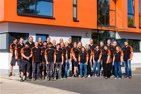 The Kemroc team at its headquarters in Hämbach, Germany