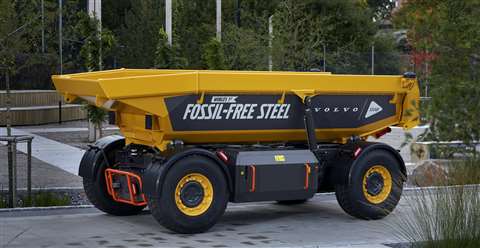 Volvo fossil-free steel load carrier