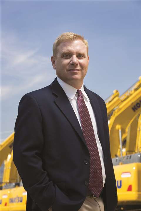 William Chimely, senior director, North America and global training and publications, Komatsu