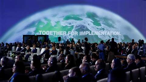 Delegates gather at COP27 in Egypt