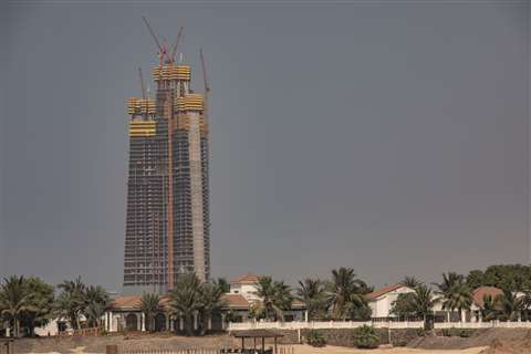 The Jeddah Tower in Saudi Arabia