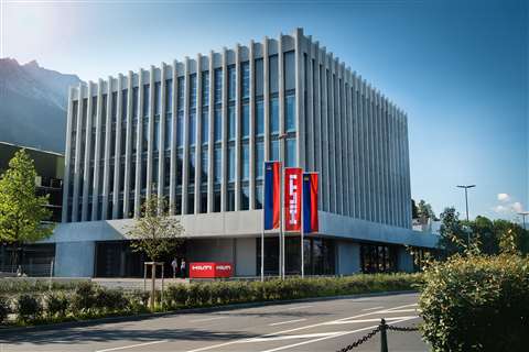 Hilti's headquarters in Liechtenstein. 