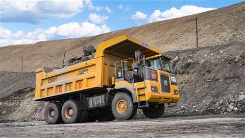 XCMG mining truck 