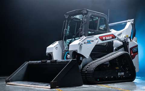 Bobcat all-electric T7X compact track loader